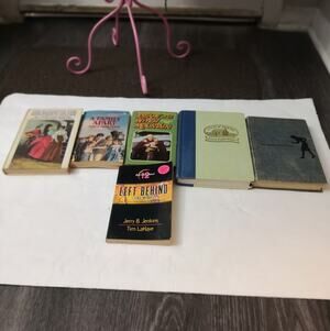 Children's Classic 6 Book Reading Lot Hardback/Softcover Kidcore Holiday Gifts